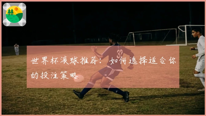 世界杯滚球推荐：如何选择适合你的投注策略